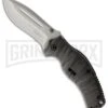 Smith & Wesson Black Ops Spring Assisted Knife - Bead Blast Plain -Kershaw Sale Store smith wesson swblop4 2 large