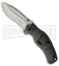 Smith & Wesson Black Ops Spring Assisted Knife - Bead Blast Plain