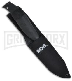 SOG Aura Hunting Fixed Blade Knife - Satin Plain -Kershaw Sale Store sog aura hunting au 02 sheath large