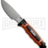 SOG Knives Bladelight Hunt Orange Fixed Blade Knife - Satin Plain -Kershaw Sale Store sog bladelight hunt blt20l cp large