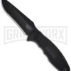 SOG Field Pup II Fixed Blade Knife - Black Plain -Kershaw Sale Store sog field pup ii black fp6 l large