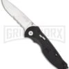 SOG Flash I Black Zytel Spring Assisted Knife - Satin Serr -Kershaw Sale Store sog flash 1 fsa 97 large