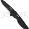 SOG Flash I Black Spring Assisted Knife - Black Serr -Kershaw Sale Store sog flash i tini serr tfsa 98 large