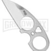 SOG Knife Snarl Fixed Blade Knife - Satin Plain -Kershaw Sale Store sog folding knife snarl fixed large