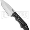 SOG Growl Fixed Blade Knife - Satin Plain -Kershaw Sale Store sog growl fixed satin plain jb02k large