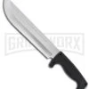 SOG Jungle Canopy Knife - Satin Plain -Kershaw Sale Store sog jungle canopy f15 large