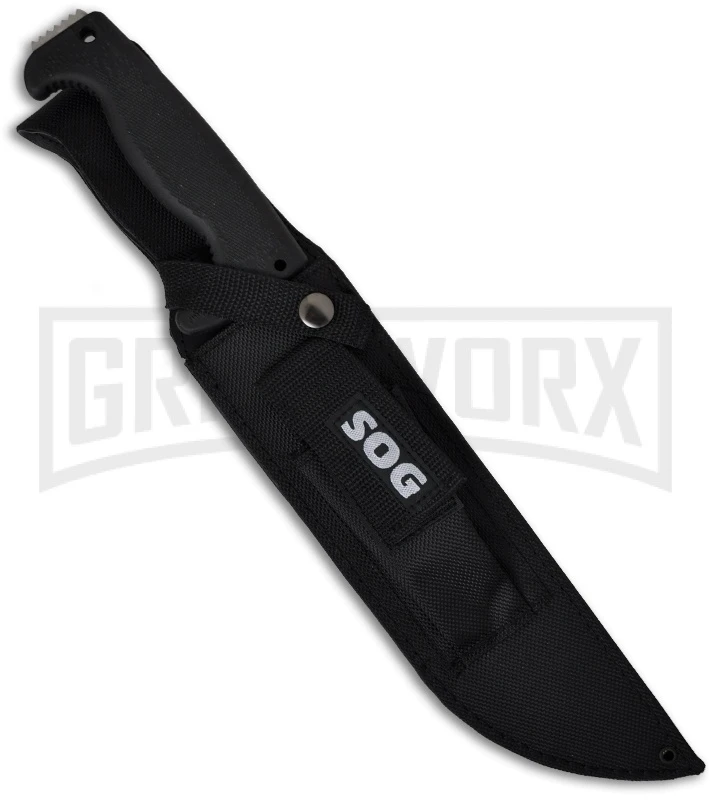 SOG Jungle Canopy Knife - Satin Plain 2 SOG Jungle Canopy Knife - Satin Plain - Image 2