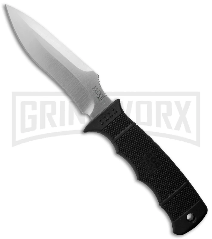 SOG Ops Fixed Blade Knife - Satin Plain 1 SOG Ops Fixed Blade Knife - Satin Plain