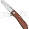 SOG Knives Twitch II Rosewood Spring Assist Knife - Satin Plain 9 SOG Knives Twitch II Rosewood Spring Assist Knife - Satin Plain -Kershaw Sale Store sog twitch II wood TWI 17 BHQ 15202 jr large