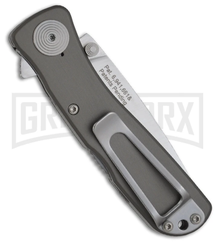 SOG Knives Twitch II Grey Spring Assisted Knife - Satin Serr 2 SOG Knives Twitch II Grey Spring Assisted Knife - Satin Serr - Image 2