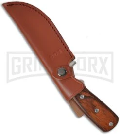 SOG Woodline Large Fixed Blade Knife - Satin Plain -Kershaw Sale Store sog woodline large fixed blade wd 01 sheath large 1