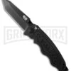 SOG Zoom Mini Tanto Black Spring Assisted Knife - Tanto Black Plain -Kershaw Sale Store sog zoom mini tanto tini zm1004 bx jm large