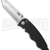 SOG Zoom Black Spring Assisted Knife - Tanto Satin Plain -Kershaw Sale Store sog zoom tanto zm1013 cp cm large 1