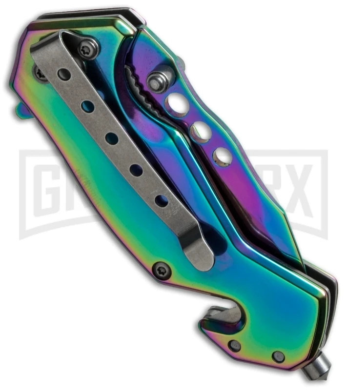 Tac-Force Speedster Dragon Spectrum Spring Assisted Knife - Spectrum Plain 2 Tac-Force Speedster Dragon Spectrum Spring Assisted Knife - Spectrum Plain - Image 2