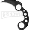 United Cutlery Black Undercover Karambit Knife - Black Plain 5 United Cutlery Black Undercover Karambit Knife - Black Plain -Kershaw Sale Store united cutlery black undercover karambit uc1466b large