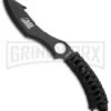 United Cutlery Savage Survival Wilderness Fixed Blade Knife - Black Plain -Kershaw Sale Store united cutlery bv138 black savage survival wilderness paracord fixed large