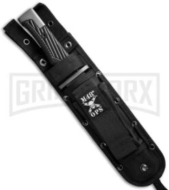 United Cutlery M48 Combat Fighter Fixed Blade Knife - Gray Plain -Kershaw Sale Store united cutlery combat fighter uc3021 sheath cm large