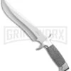 United Cutlery Gil Hibben Highlander Bowie Fixed Blade Knife - Satin Plain -Kershaw Sale Store united cutlery gh627 large