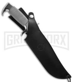 United Cutlery Gil Hibben Highlander Bowie Fixed Blade Knife - Satin Plain -Kershaw Sale Store united cutlery gh627 sheath large