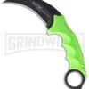United Cutlery M48 Apocalypse Karambit Green Fixed Blade Knife - Black Plain 7 United Cutlery M48 Apocalypse Karambit Green Fixed Blade Knife - Black Plain -Kershaw Sale Store united cutlery m48 apocalypse karambit uc2951 large