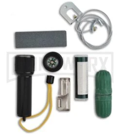 United Cutlery Bushmaster Survival Knife - Satin Plain -Kershaw Sale Store united cutlery uc212 accessories large