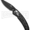 United Cutlery Tailwind Nova Skull Black Spring Assisted Knife - Black Plain -Kershaw Sale Store united cutlery uc2690 tailwind nove skull spring assist large
