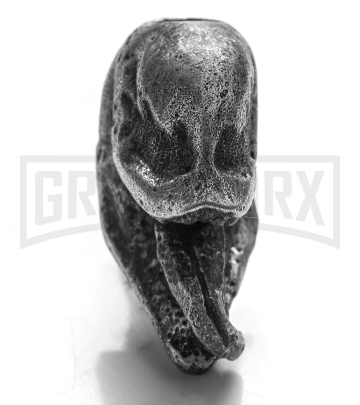 Magallona Pewter Black Spider Lanyard Bead 1 Magallona Pewter Black Spider Lanyard Bead